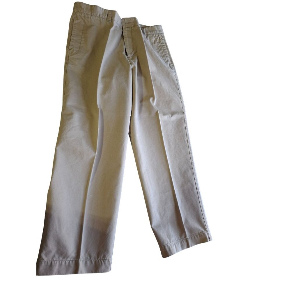 IZOD Chino Khaki Pants Mens Size 36W x 30L Beige